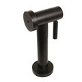 Kingston Brass KSSPR0 Brass Kitchen Side Sprayer, Matte Black KSSPR0